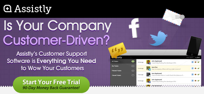 Is Your Company Customer-Driven? Assistly's Customer Support Software is Everything You Need to Wow Your Customers - Start Your Free Trial