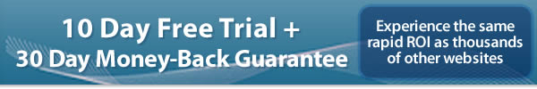 10 Day Free Trial + 30 Day Money-Back Guarantee