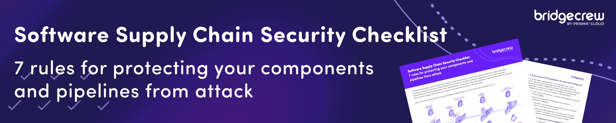 Software Supply Chain Security - Download the Checklist