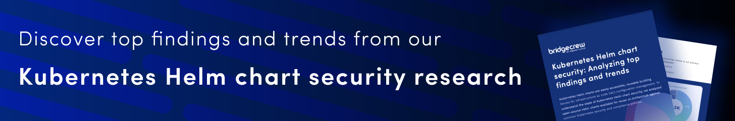 Discover top findings and trends from our Kubernetes Helm chart security research