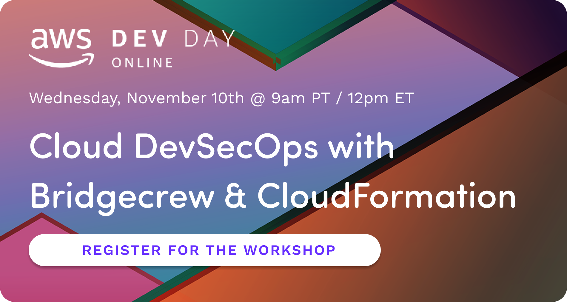 Wednesday, September 8th @9am PT/12pm ET - Register for the Workshop