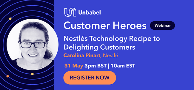 Customer Heroes Webinar - Register Now